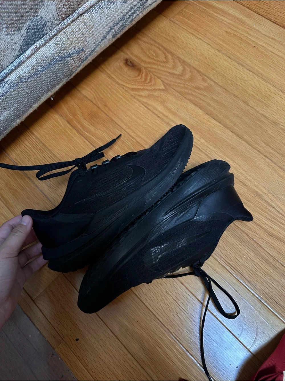 Nike Women’s All-Black Athletic Running Shoes